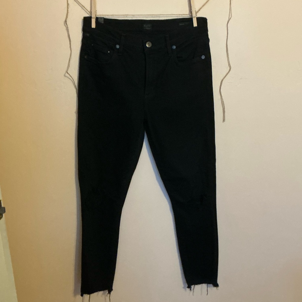 Citizens Of Humanity Black Ankle Jeans
